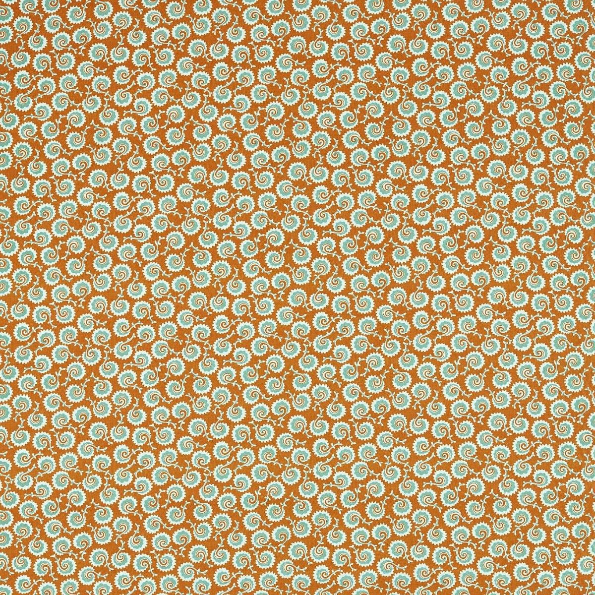 Fern Frond Rowan Berry Fabric by Sanderson