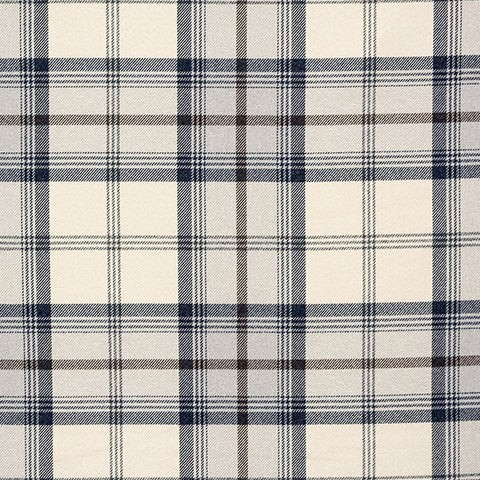 Balmoral Indigo Fabric by Porter & Stone