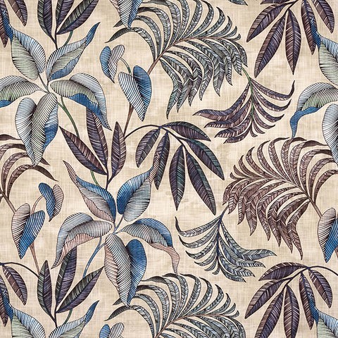 Bryony Indigo Fabric by Porter & Stone