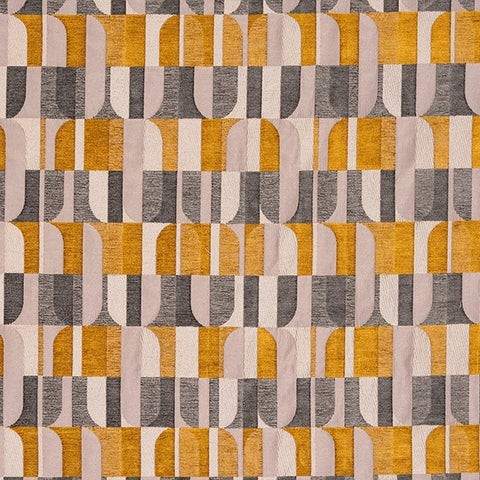 Cordoba Ochre Fabric by Fryetts
