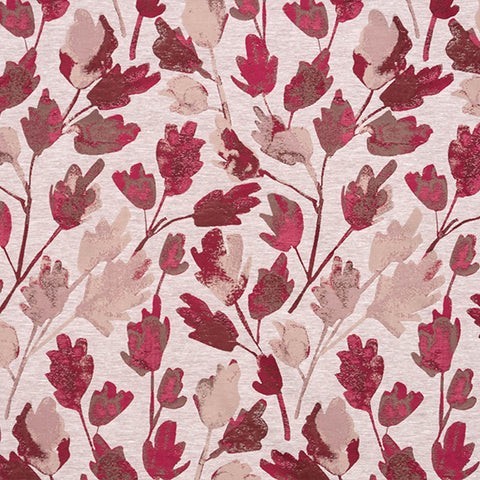 Jacintha Rosso Fabric by Fryetts
