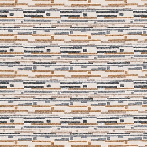 Santos Ochre Fabric by Fryetts