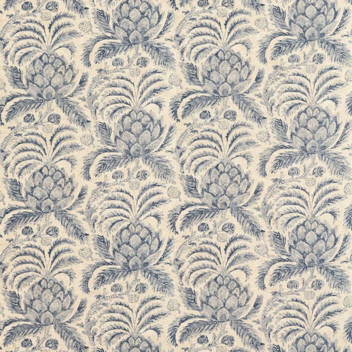 Pina de Indes Indigo Fabric by Zoffany