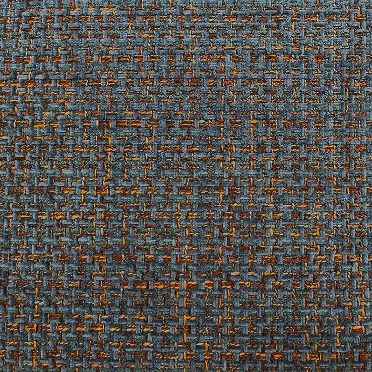 Cornwall Zaffre Fabric by Fibre Naturelle