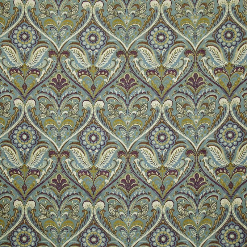 Morris II Mulberry Fabric by Britannia Rose