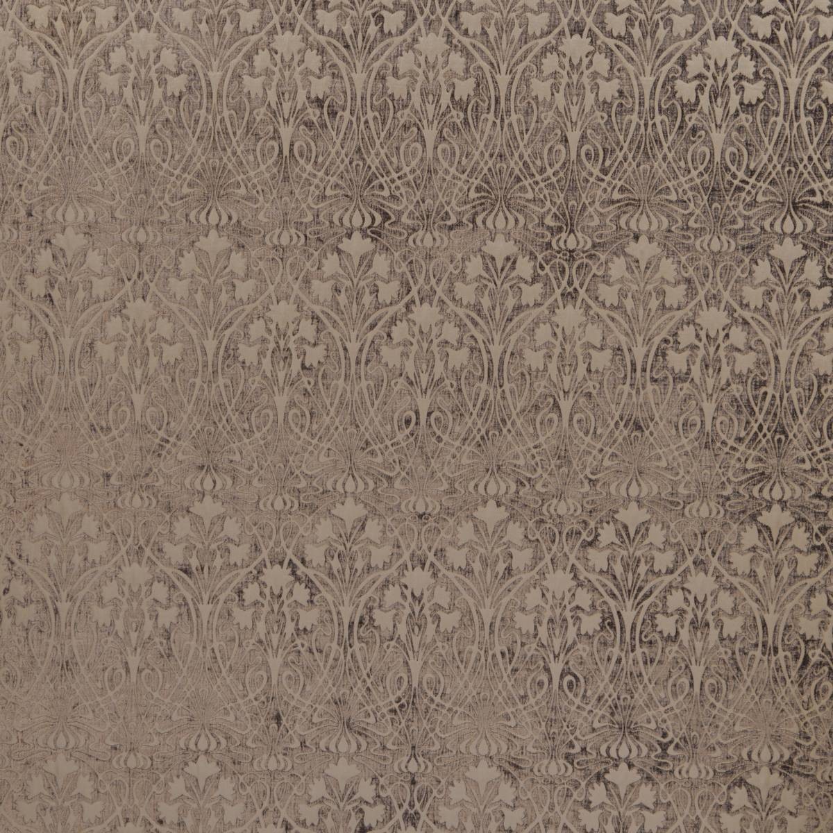 Morris VII Peat Fabric by Britannia Rose