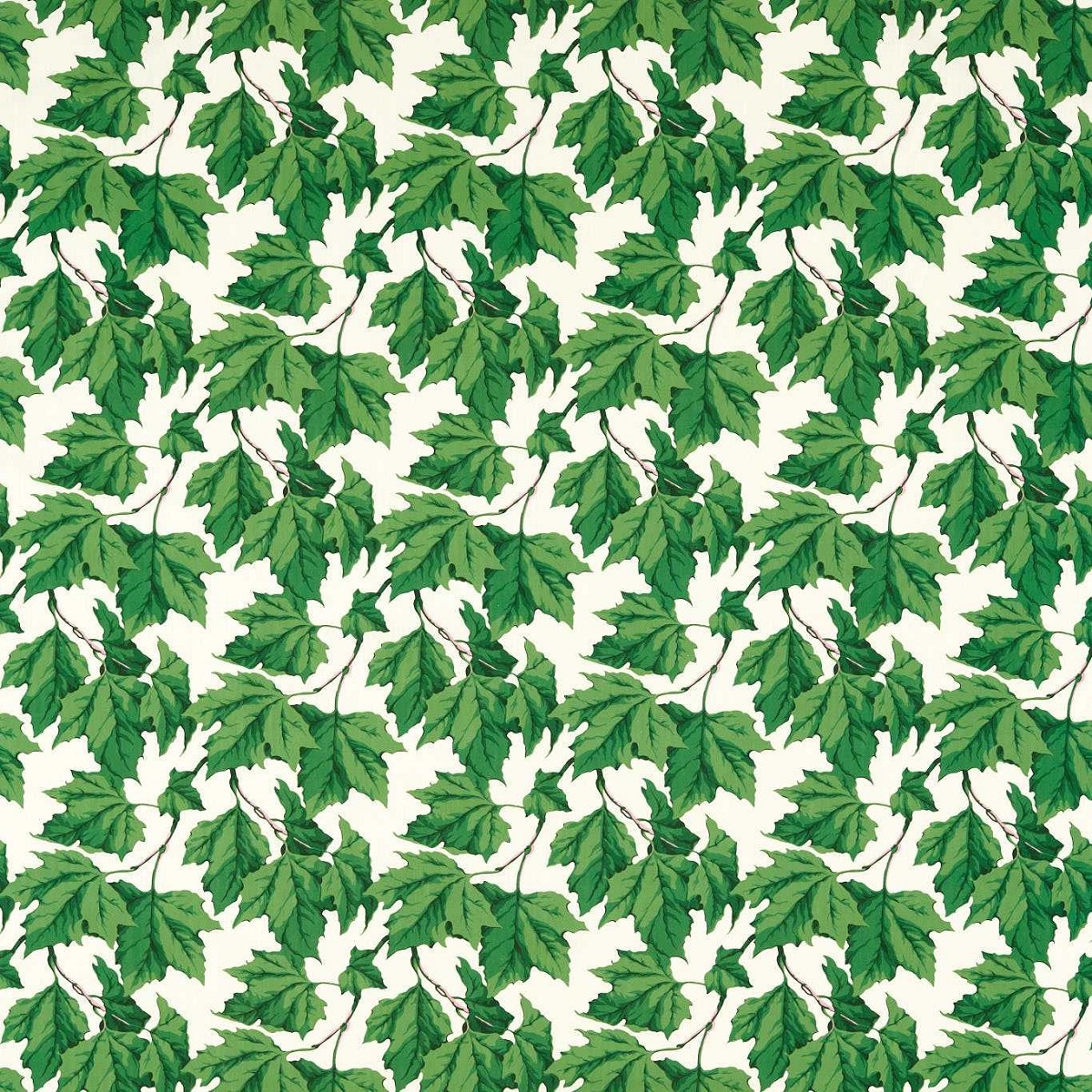 Dappled Leaf Emerald Fabric by Harlequin