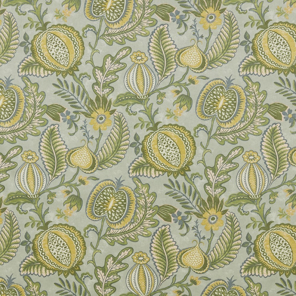 Morris XXXIII Sage Fabric by Britannia Rose