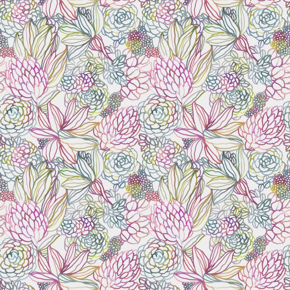 Althorp Linen Sorbet Fabric by Voyage Maison