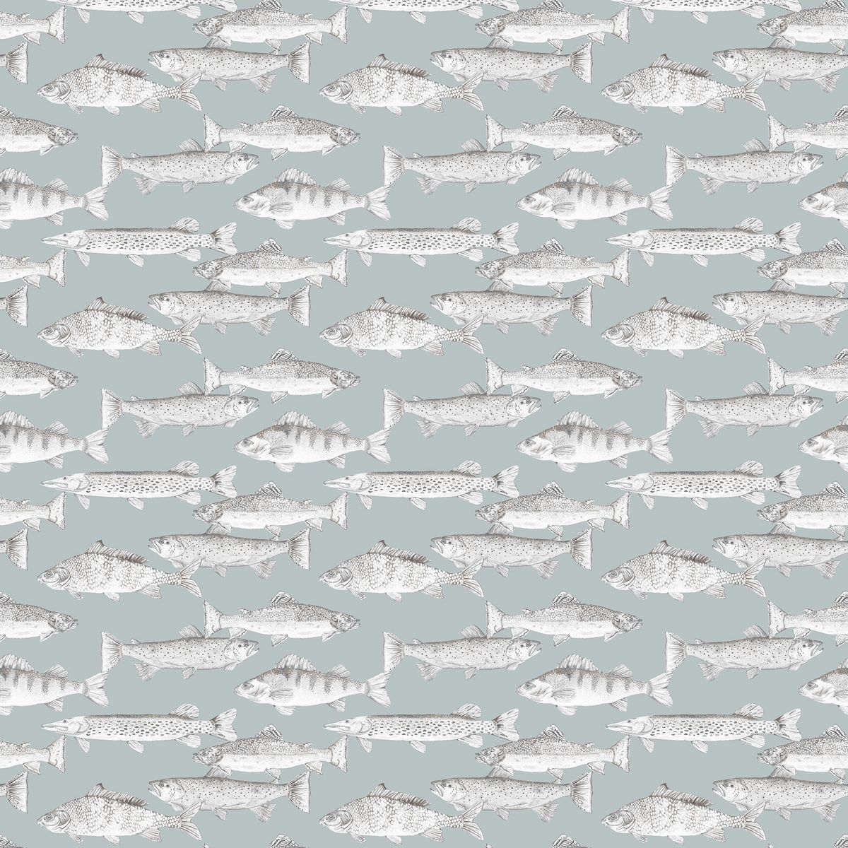 Aquarius Egg Fabric by Voyage Maison