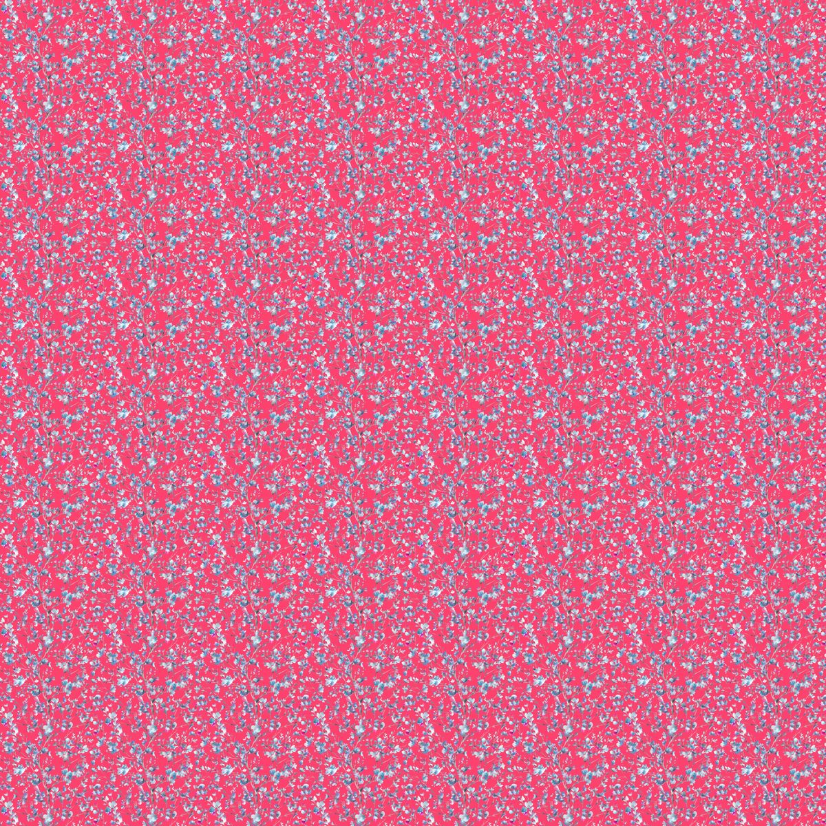 Belsay Heather Plain Cerise Fabric by Voyage Maison