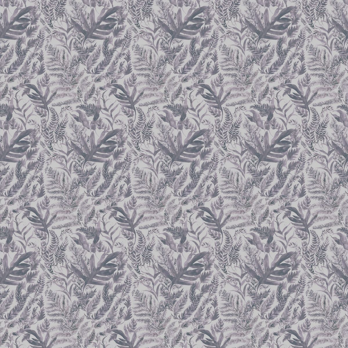 Bracken Viola Fabric by Voyage Maison