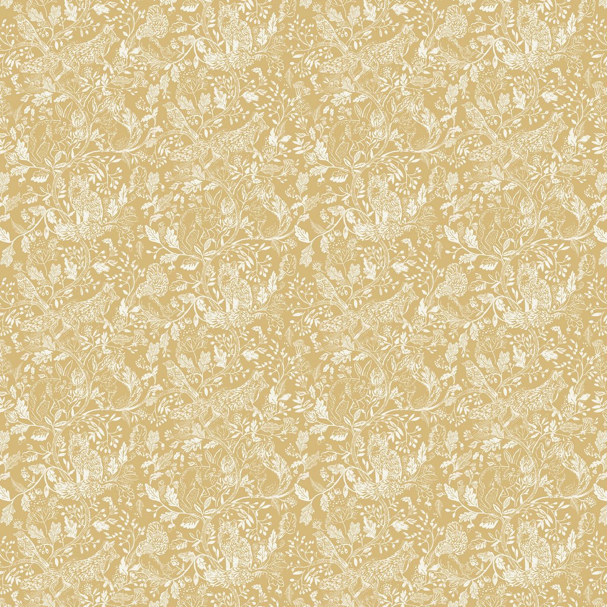 Cademuir Mustard Fabric by Voyage Maison