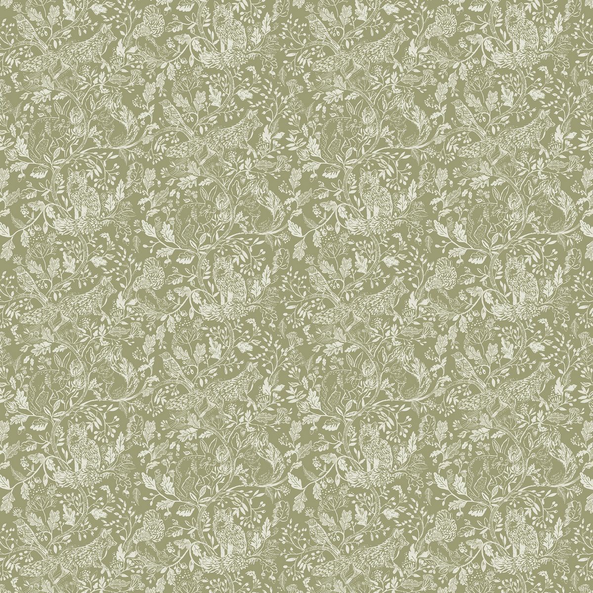 Cademuir Olive Fabric by Voyage Maison