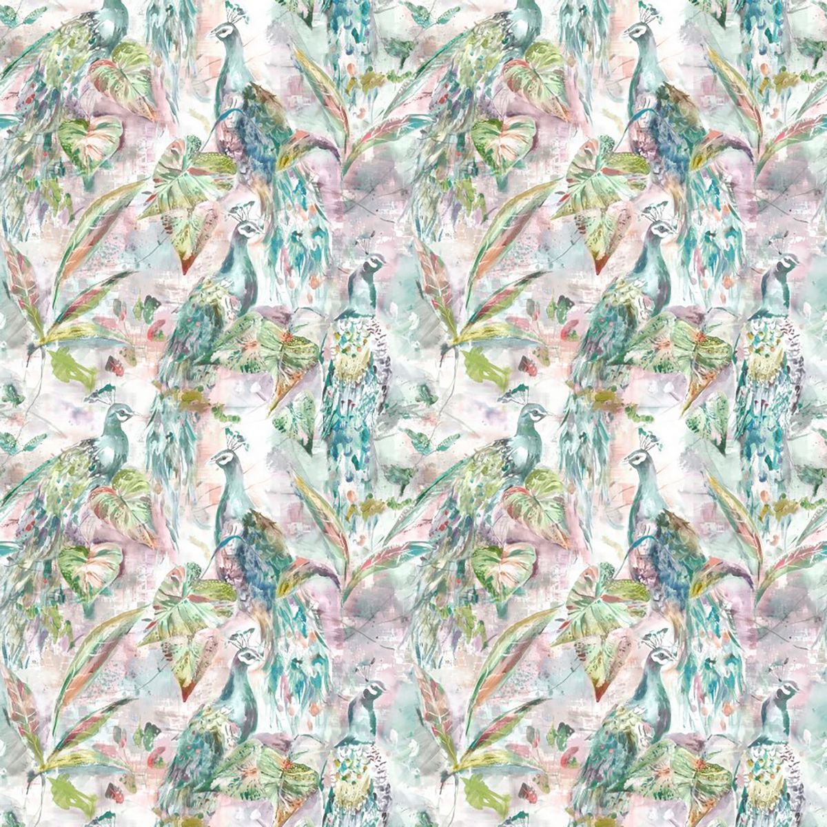 Ebba Coral Fabric by Voyage Maison