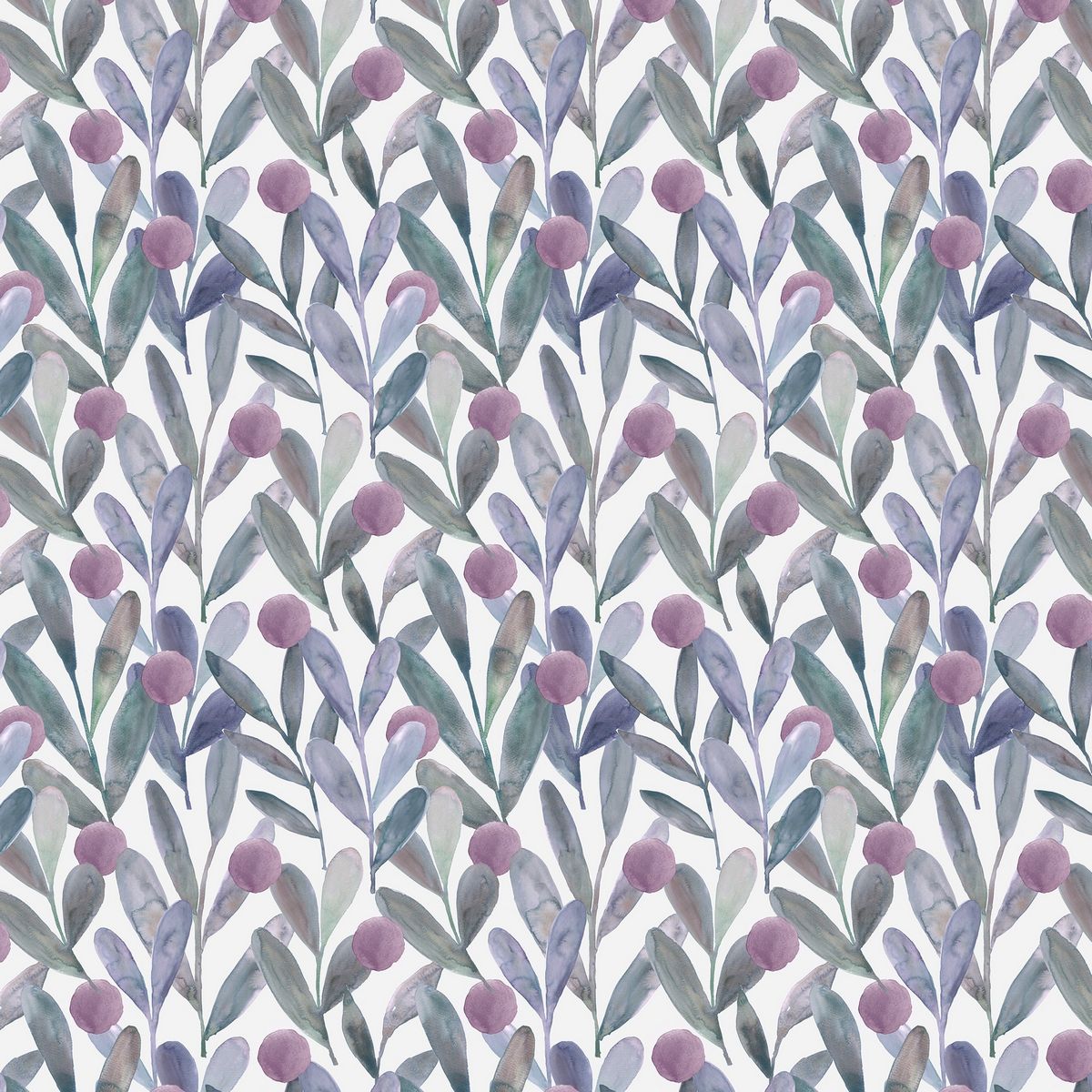 Enso Violet Fabric by Voyage Maison