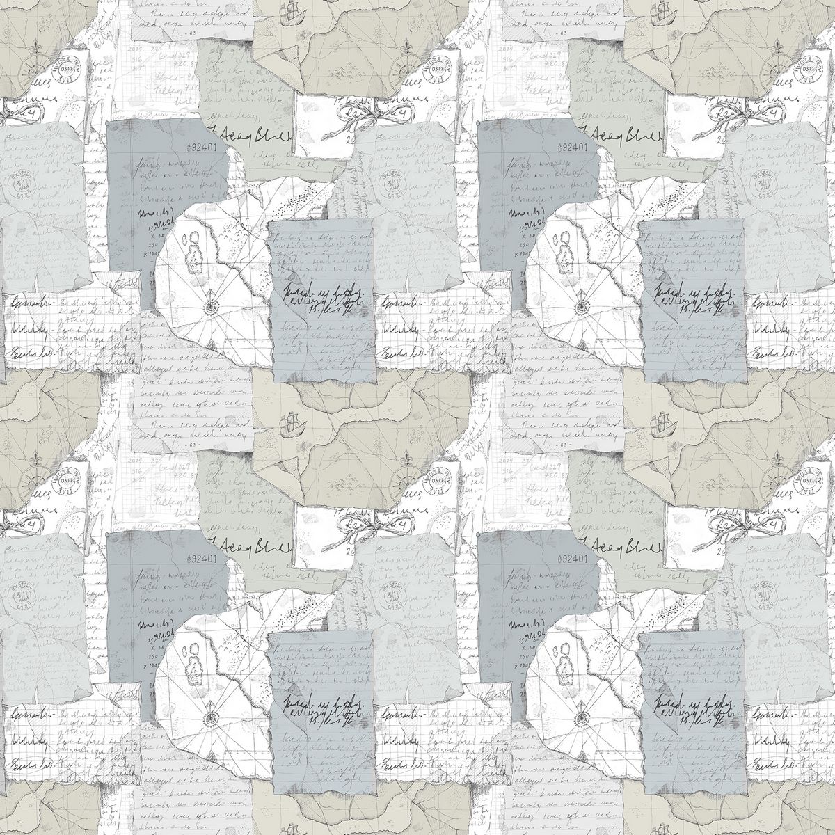 Explorer Charcoal Fabric by Voyage Maison