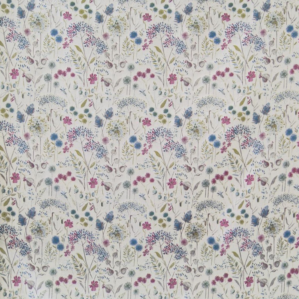 Flora Cream Spring Fabric by Voyage Maison