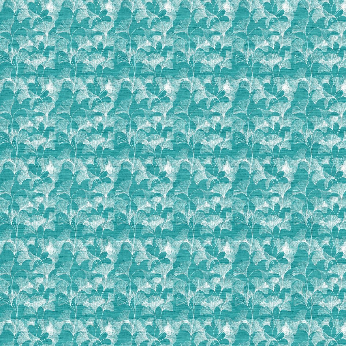 Folium Teal Fabric by Voyage Maison