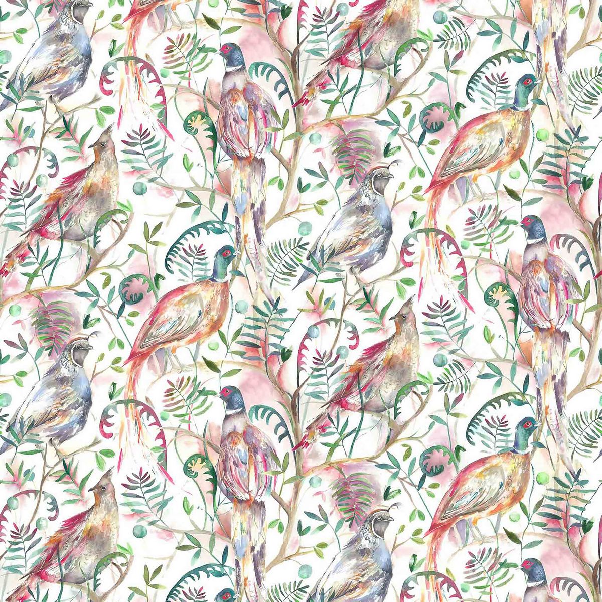 Graystoke Fig Fabric by Voyage Maison