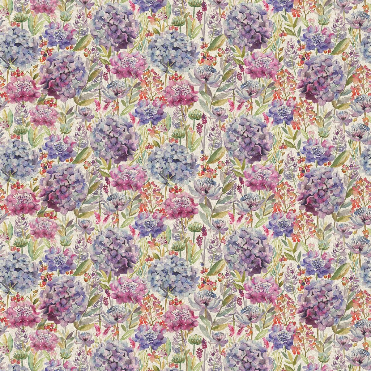 Hydrangea Linen Fabric by Voyage Maison