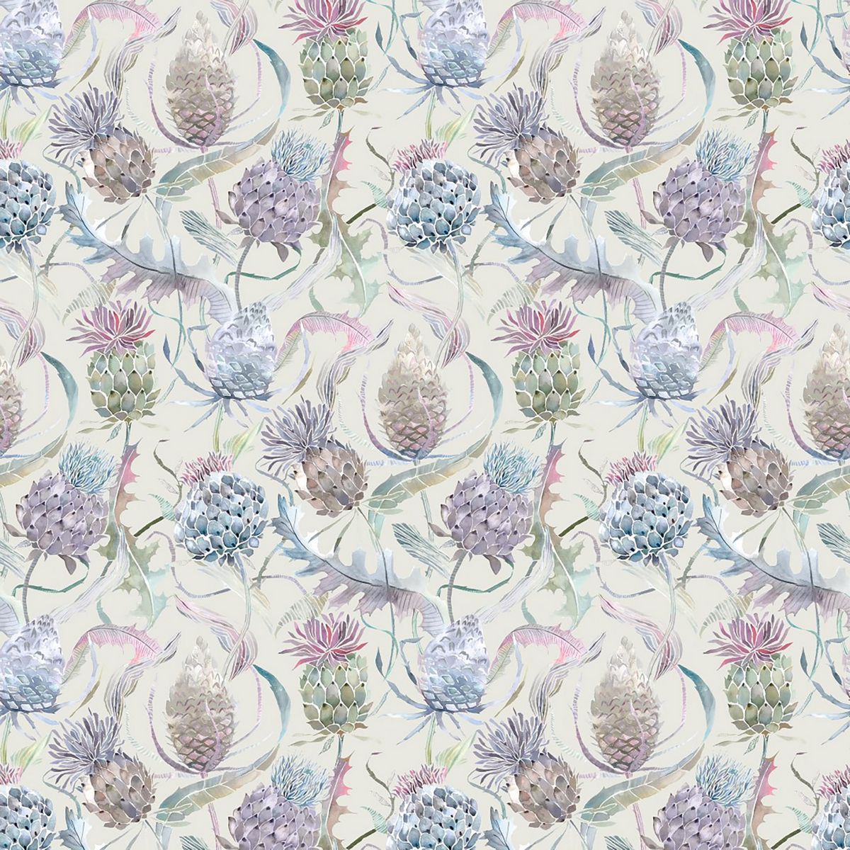 Meadwell Loganberry Fabric by Voyage Maison