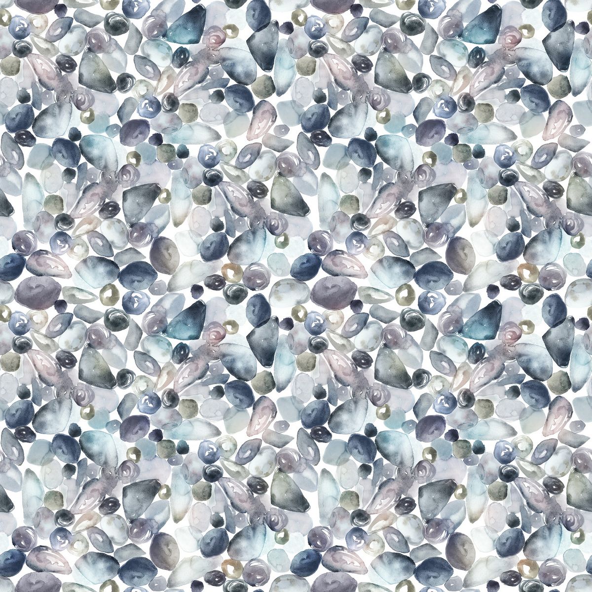 Pebbles Slate Fabric by Voyage Maison