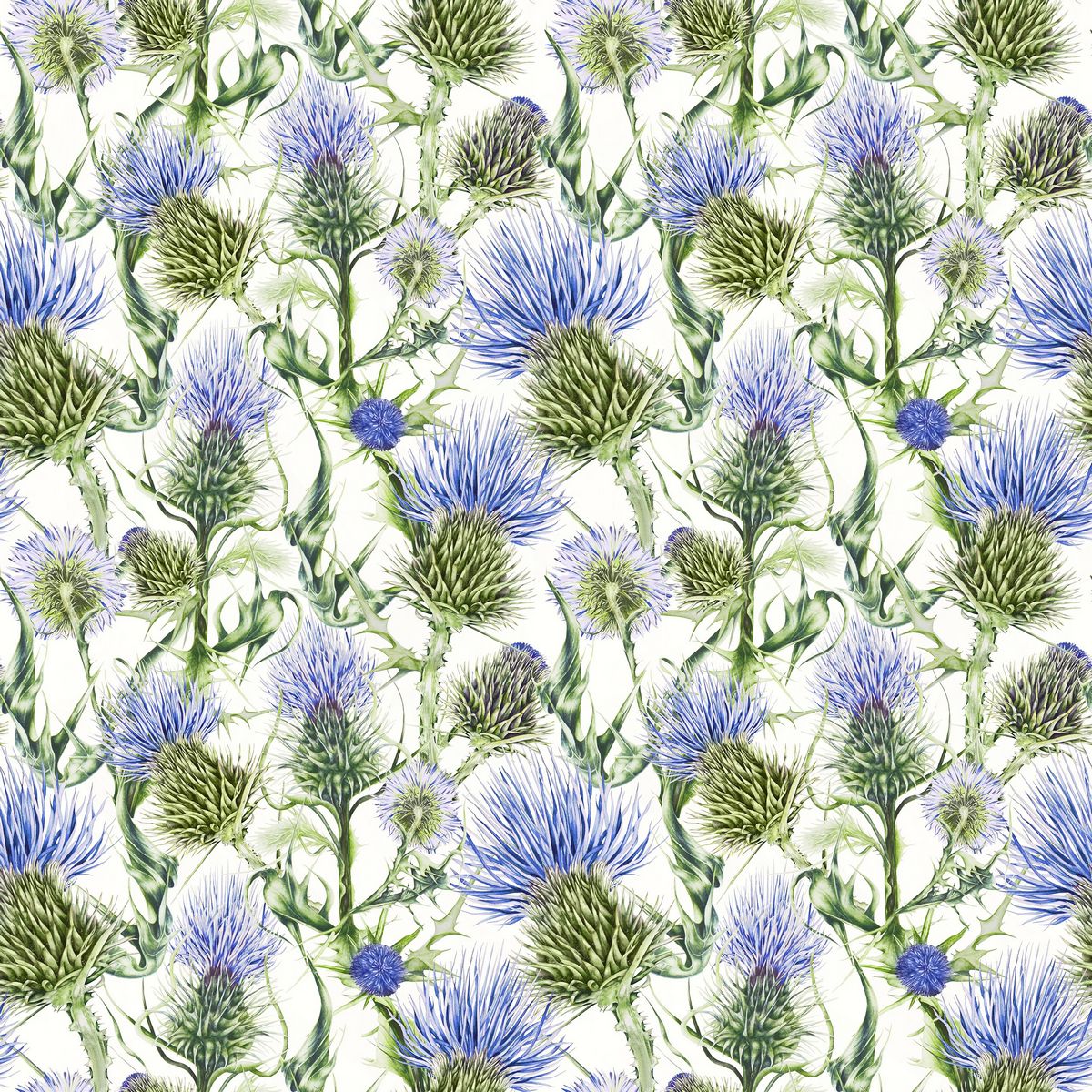 Penton Bluebell Fabric by Voyage Maison