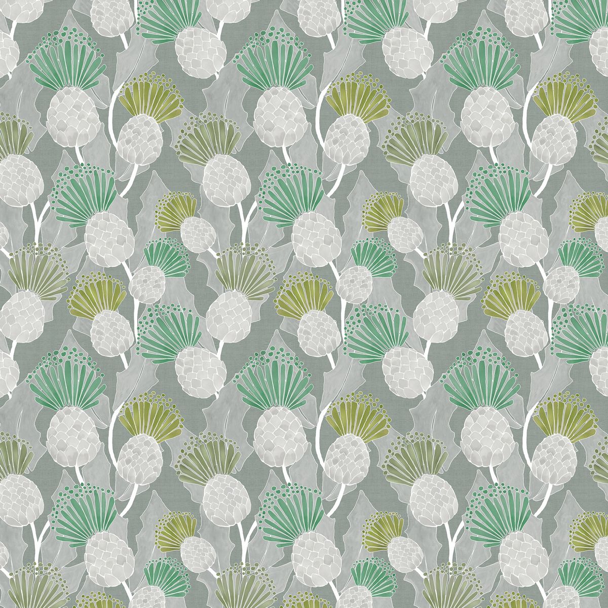 Reyne Pine Fabric by Voyage Maison