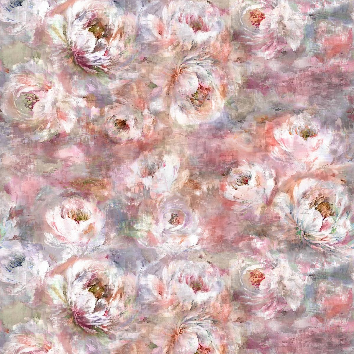 Roseum Sunset Fabric by Voyage Maison