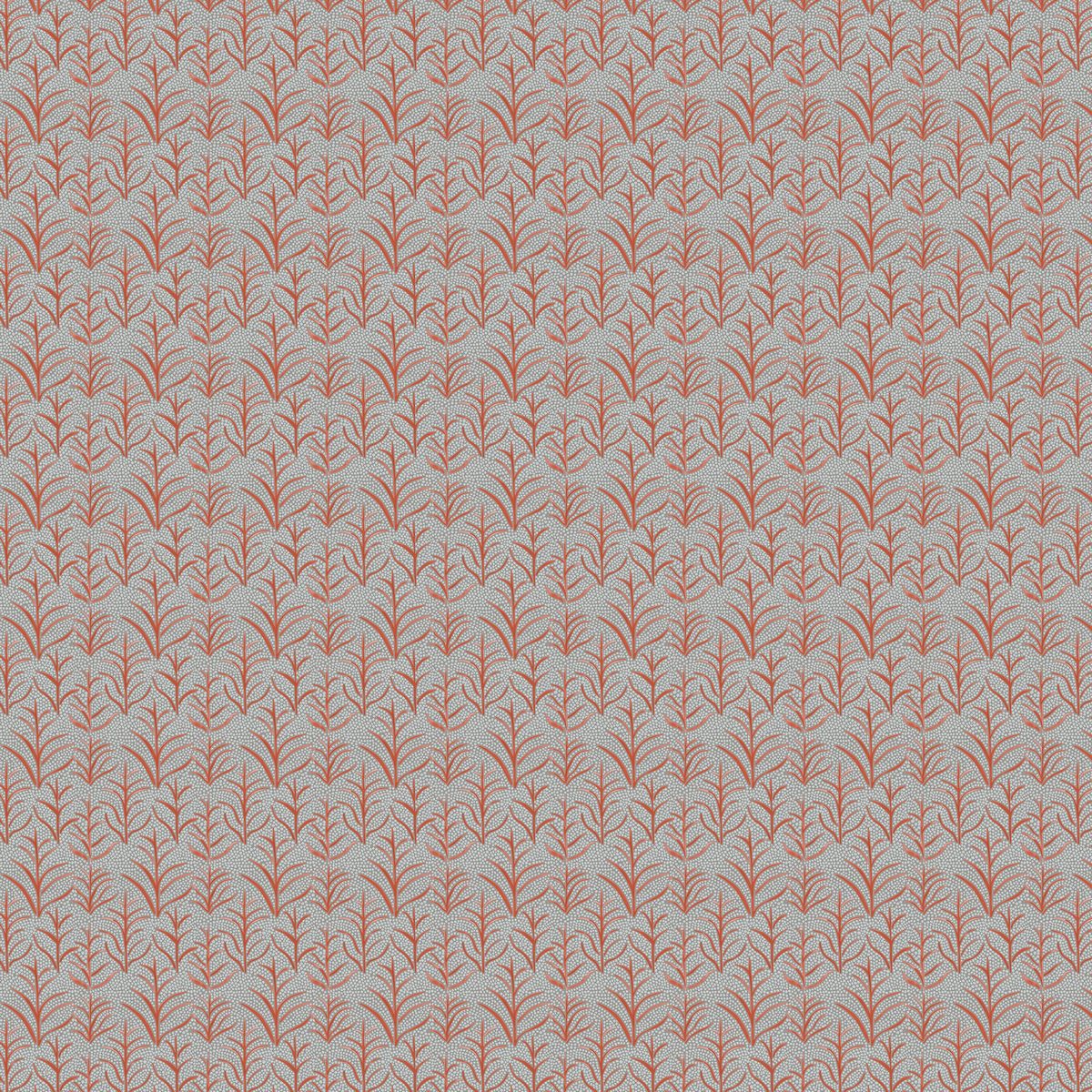 Simba Print Tangerine Fabric by Voyage Maison