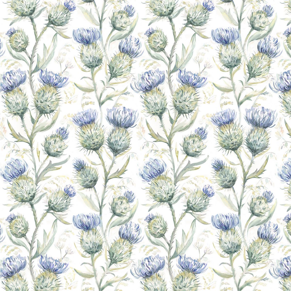 Thistle Glen Winter Fabric by Voyage Maison