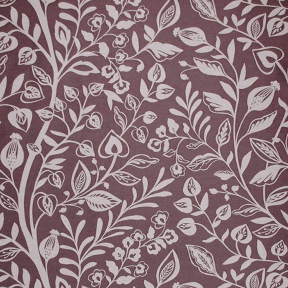 Wisley Damson Fabric by Voyage Maison