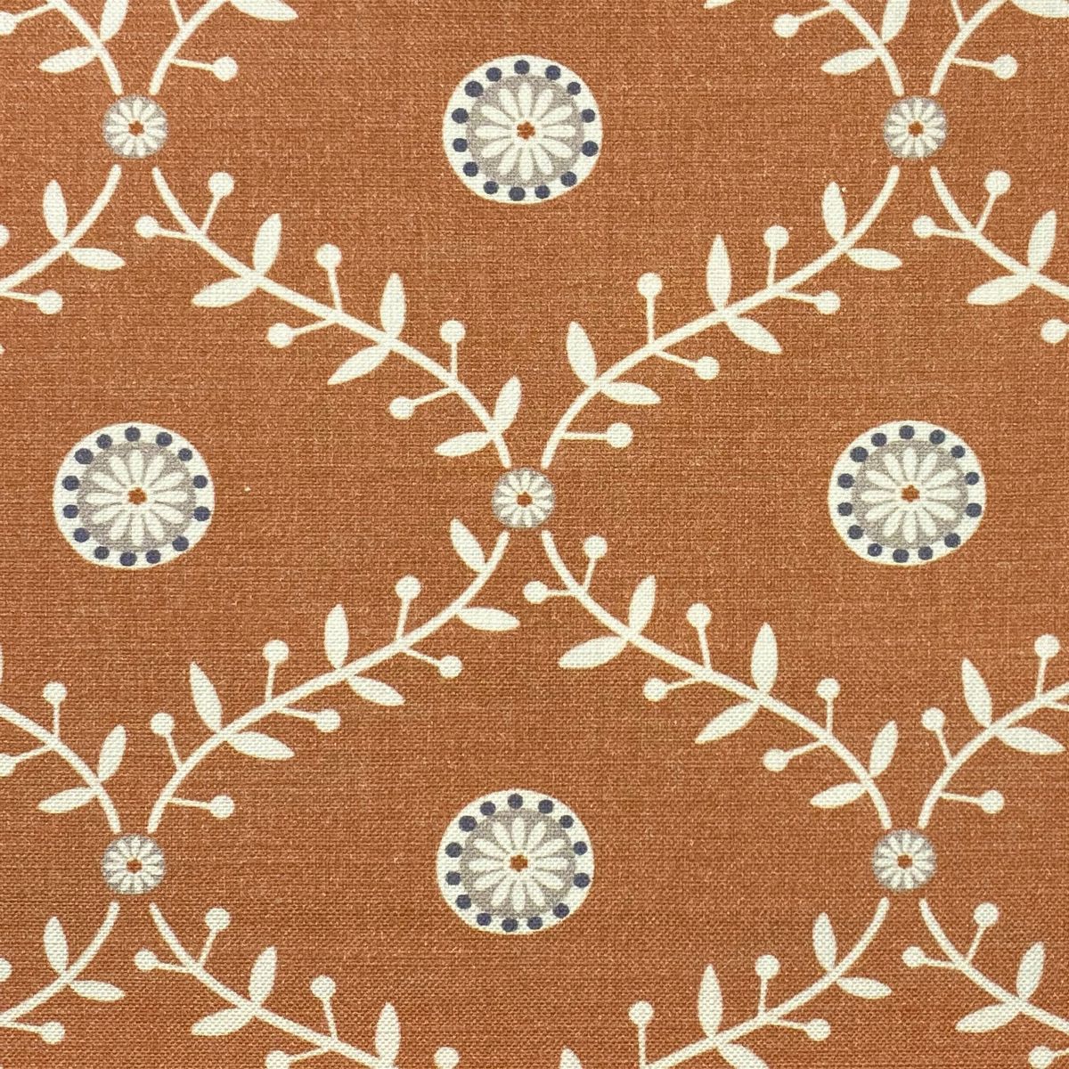 Bluntington Tangerine Fabric by Chatham Glyn