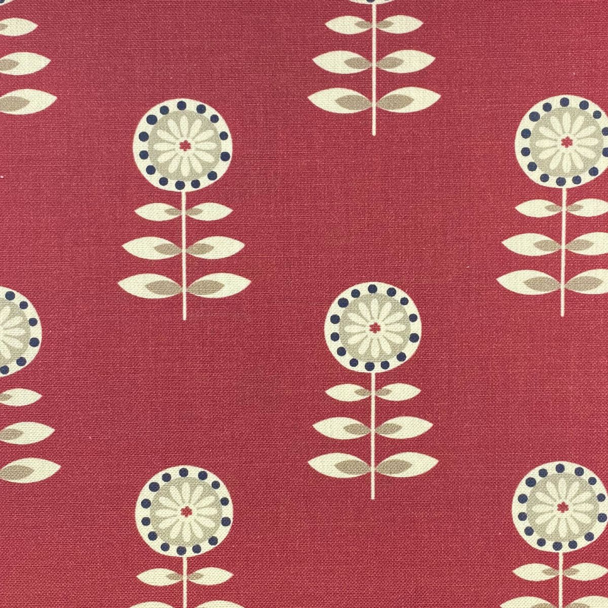 Rushock Raspberry Fabric by Chatham Glyn
