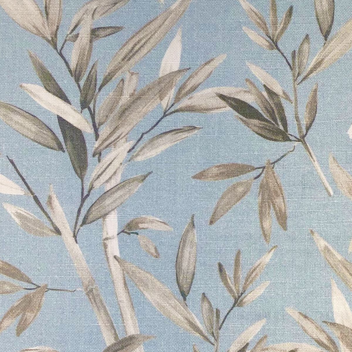 Jardin Colvelly Duck Egg Fabric by Chatham Glyn