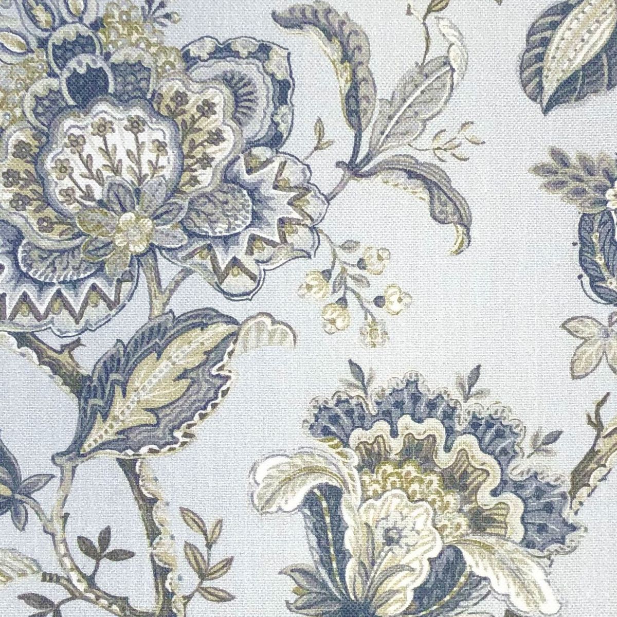 Jardin Rosemoor Dove Fabric by Chatham Glyn