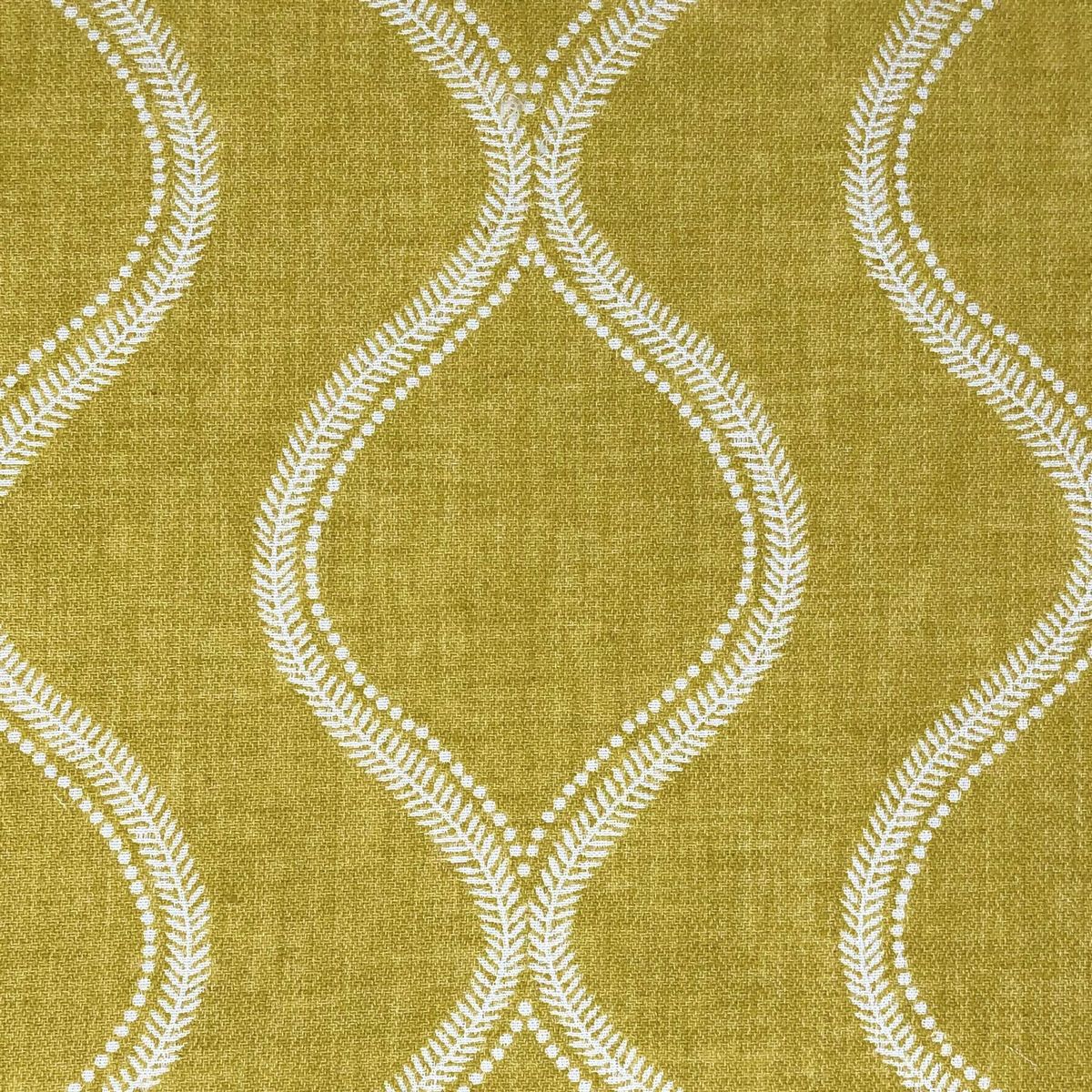 Ledbury Ochre Fabric by Chatham Glyn