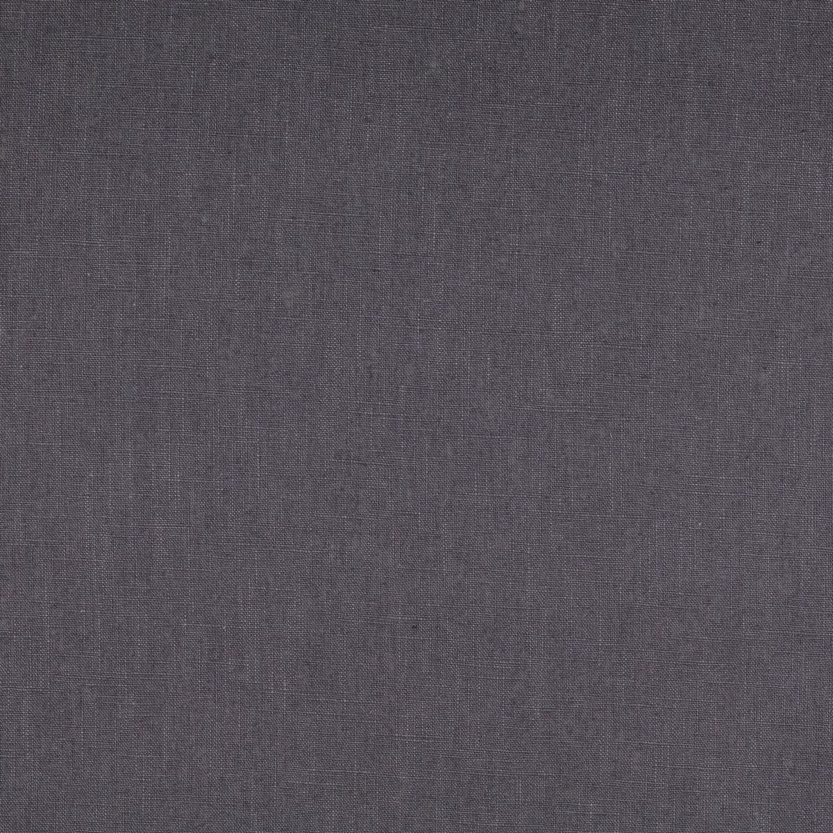 Purely Linen Graphite Grey Fabric by Chatham Glyn