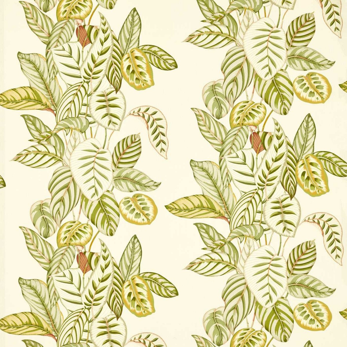 Calathea Samphire Indoor Outdoor Fabric by Sanderson