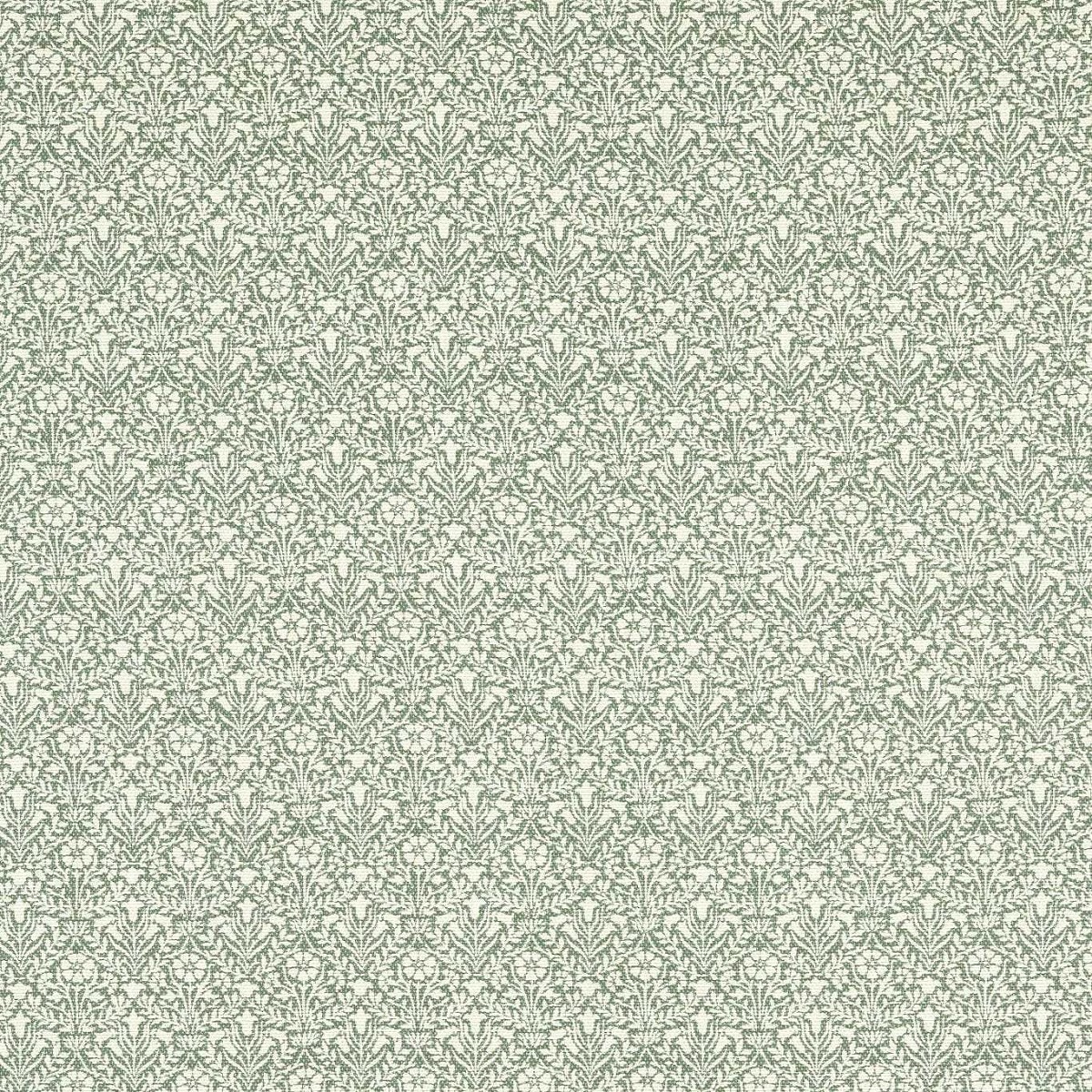 Bellflowers Weave Seagreen Fabric by William Morris & Co.