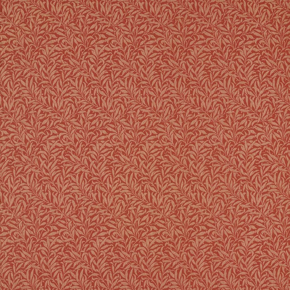 Pure Willow Boughs Weave Russet Fabric by William Morris & Co.