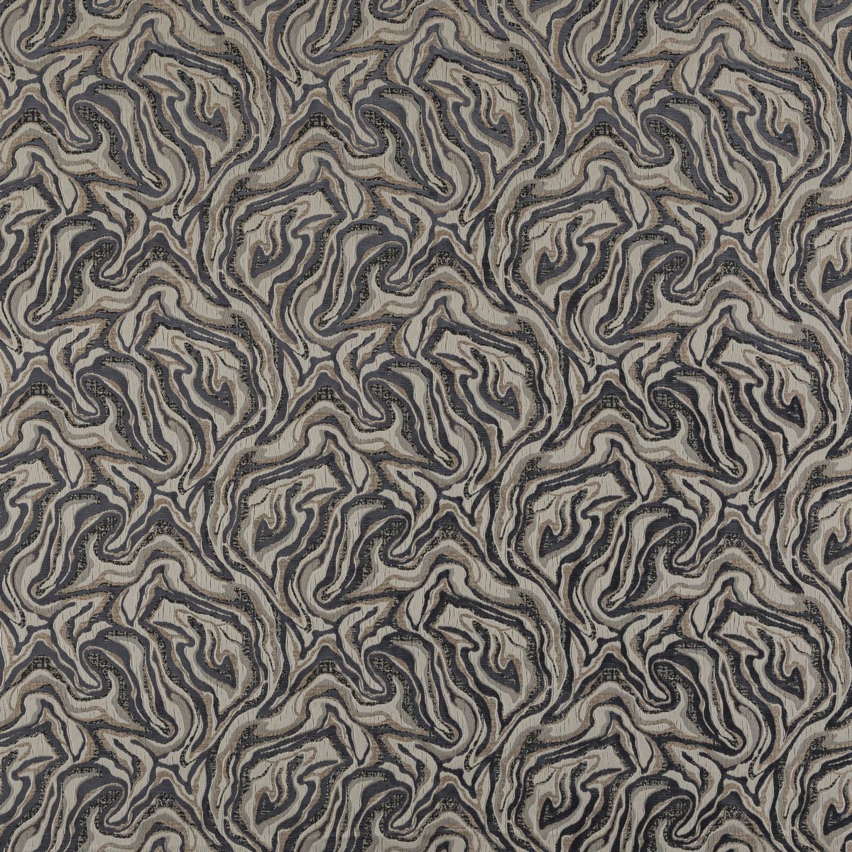 Magma Charcoal Fabric by Porter & Stone