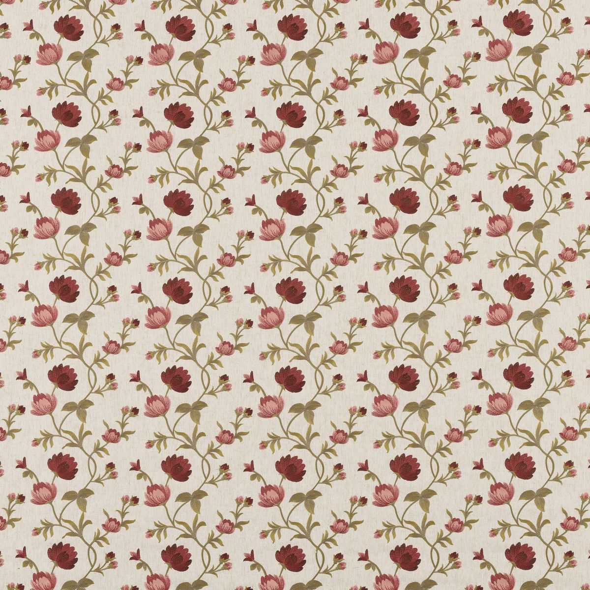 Midhurst Rouge Fabric by Porter & Stone