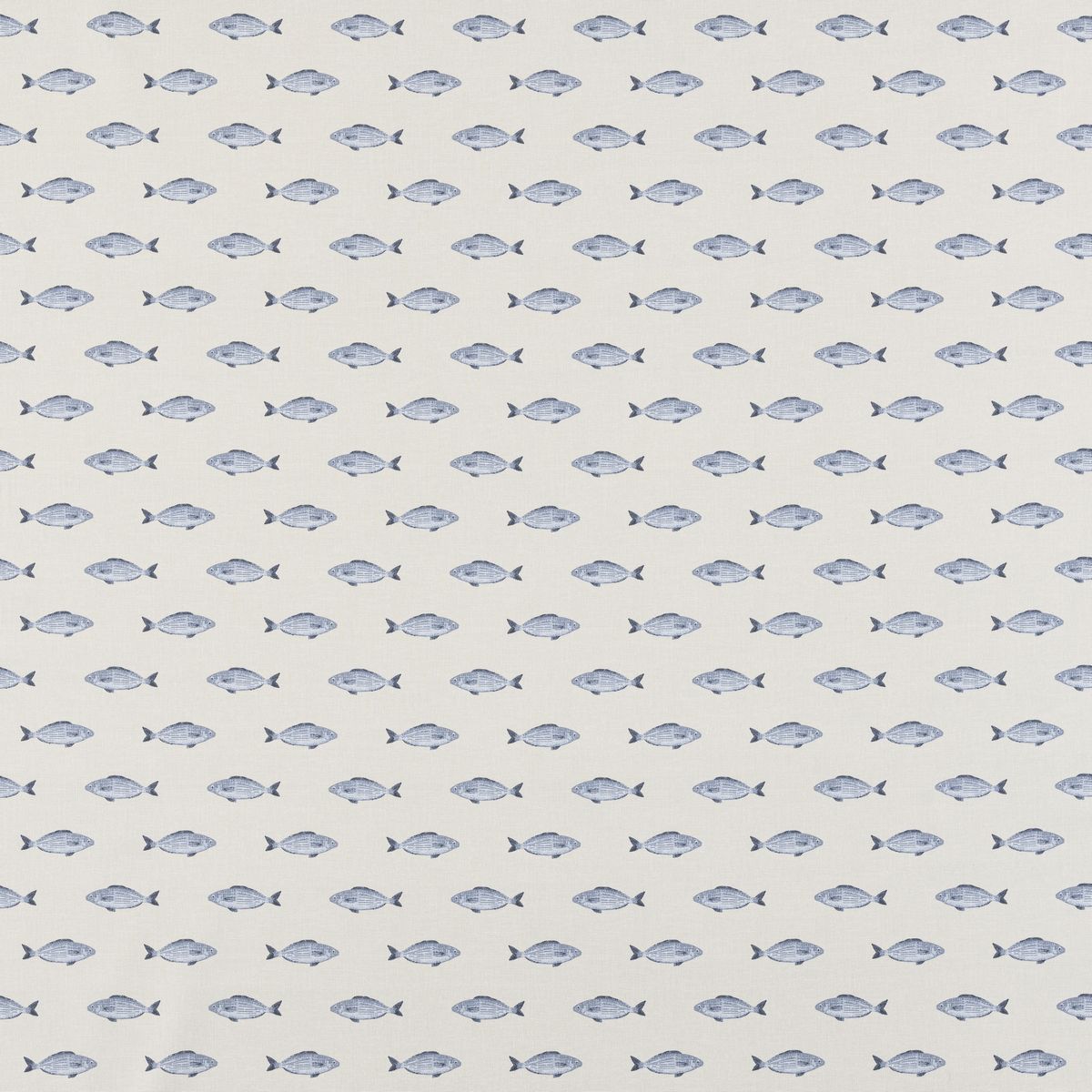 Pesce Blue Fabric by Porter & Stone