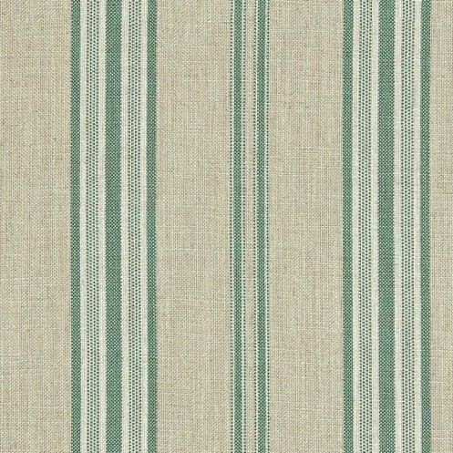 Backridge Stripe Basil Fabric by Art Of The Loom