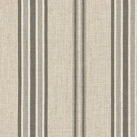 Backridge Stripe Raven Fabric by Art Of The Loom