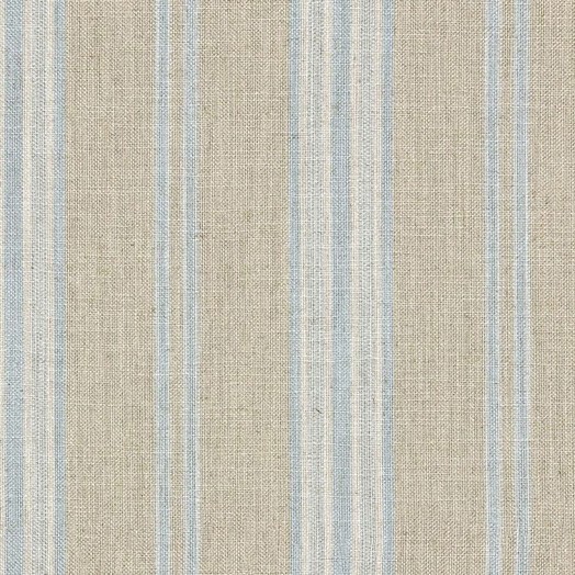 Backridge Stripe Sky Fabric by Art Of The Loom