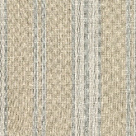 Backridge Stripe Steel Fabric by Art Of The Loom