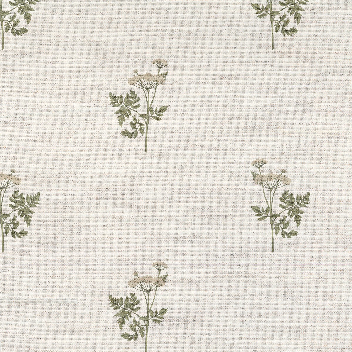 Cow Parsley Fabric by Art Of The Loom